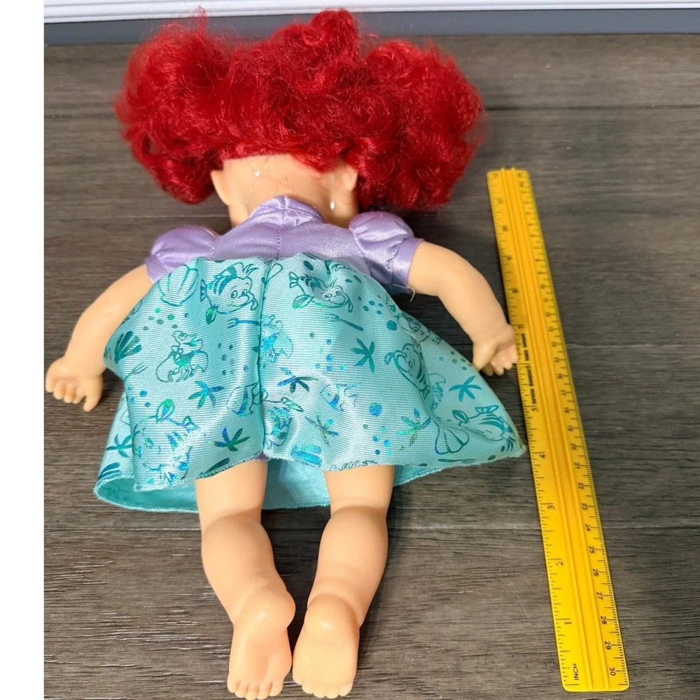 Disney Princess Ariel Baby Doll Jakks Pacific The Little Mermaid Red Hair Toy‎